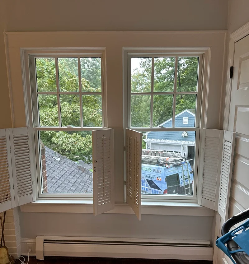 Beautiful Pella windows in this Wilton home